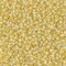 Miyuki 11 Round Seed Bead, 11-554, Dyed Light Daffodil Silverlined Alabaster, 13 grams